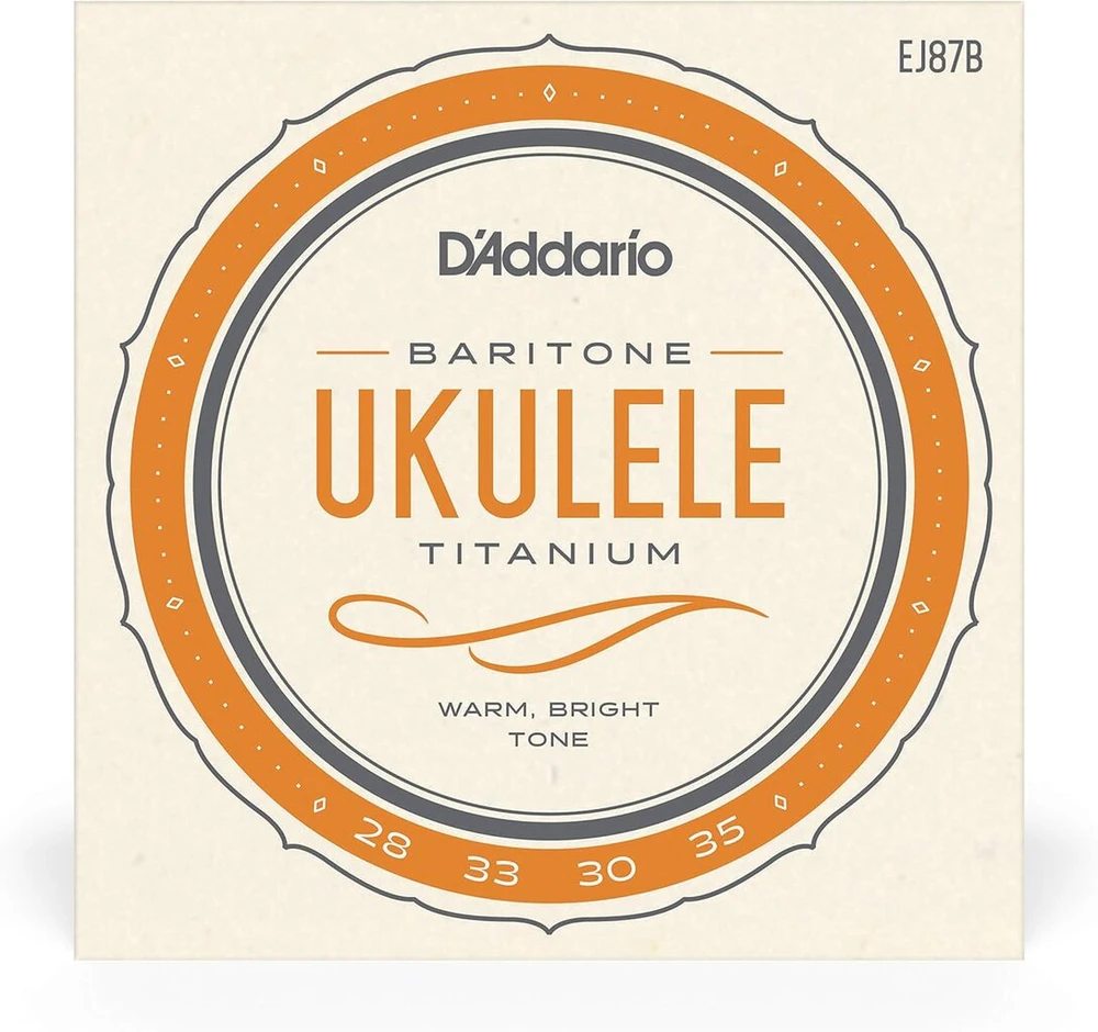 D'addario Ej87b Titanium baritoninės ukulele stygos