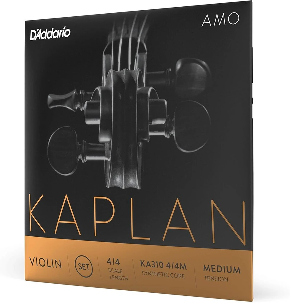 D'addario Ka310 4/4m Medium Tension 4/4 Scale Kaplan Amo smuiko stygų komplektas