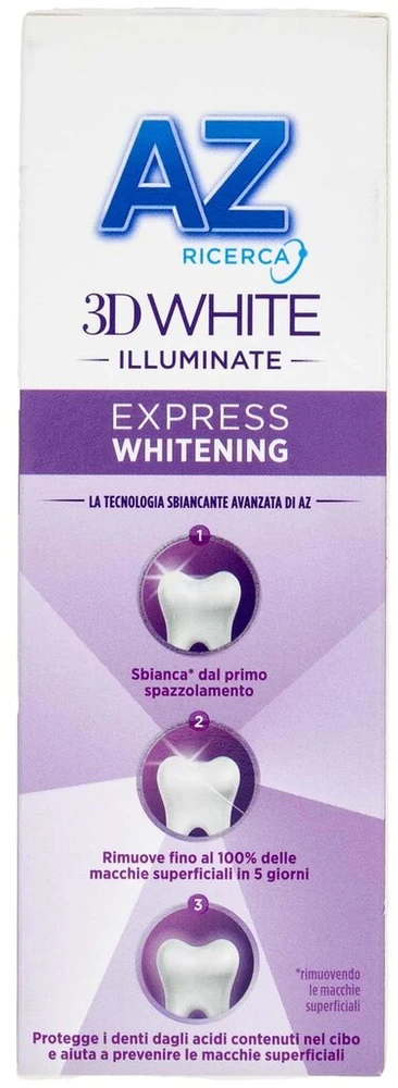 Dantų pasta 3dwhite Illuminate Express Whitening Baltas Glossy 50 ml. 1 dantų pasta