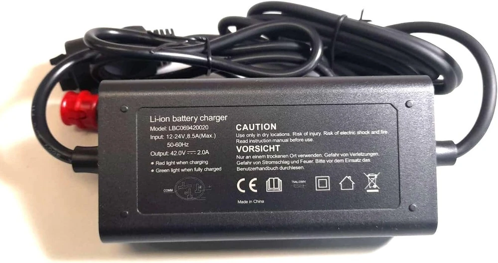 Dc-dc 12v-24v įkroviklis į 42v 2a, skirtas bosch performance ir active line