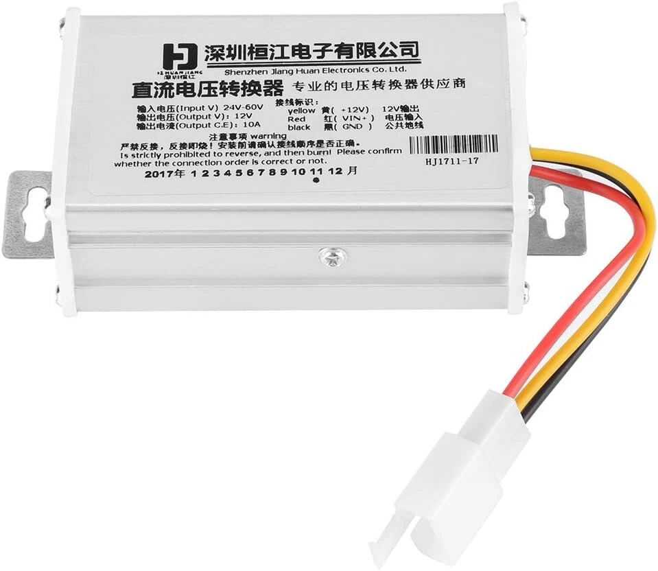 Dc-dc buck keitiklis 24-60v į 12v, 10a, 120w