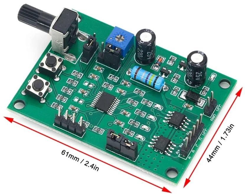 Dc5v-12v micro žingsninio variklio tvarkyklės plokštė redukcinio žingsninio variklio valdymo modulis 2-fazis 4-laidų 4-fazių 5-laidų miniatiūrinio žingsninio variklio tvarkyklės plokštė su atvirkštinio poliškumo apsauga