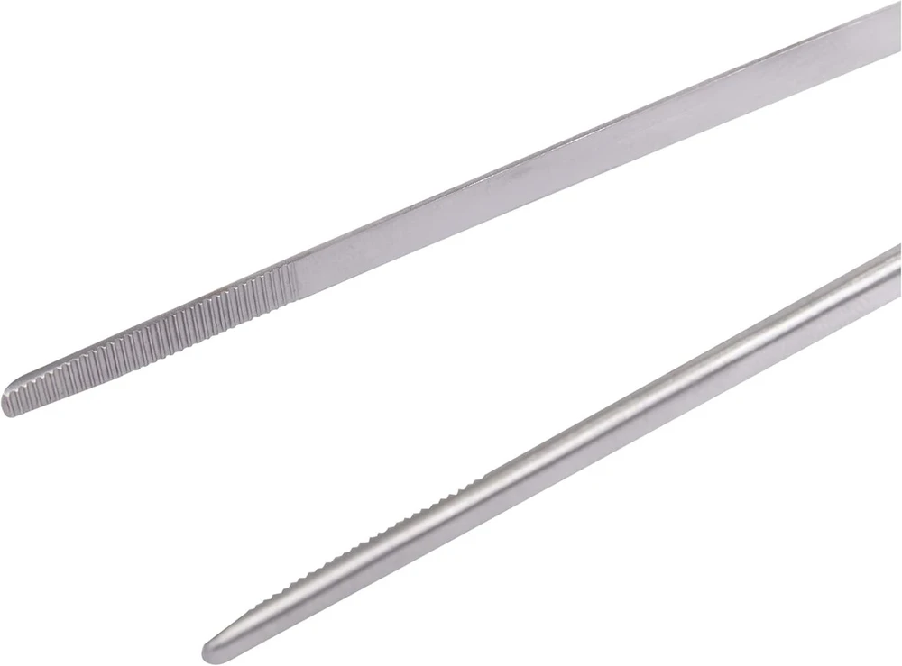 De Buyer 4237.20 didelis serviravimo žnyplių alkūnė, pilka, nerūdijantis plienas, 20 cm