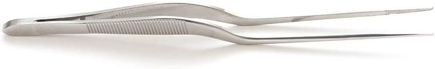 Decora 0280301 virtuvinės žnyplės, nerūdijantis plienas, 14 cm, pilkos