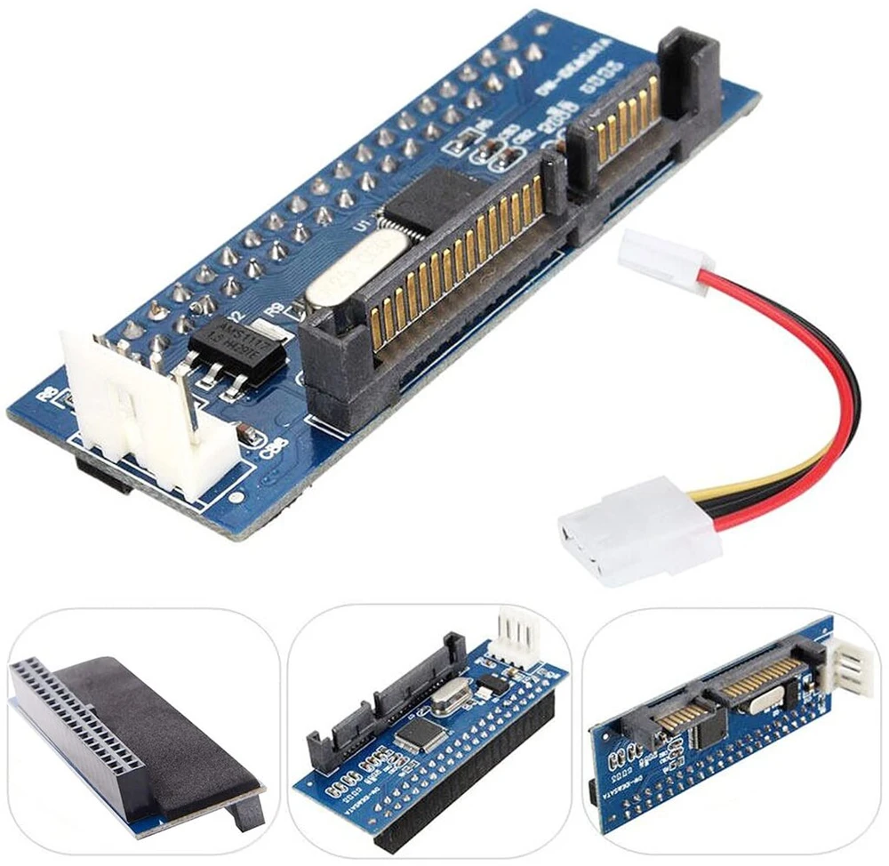 Default Ide į Sata adapteris 40-pin su kabeliu 3.5" Hdd
