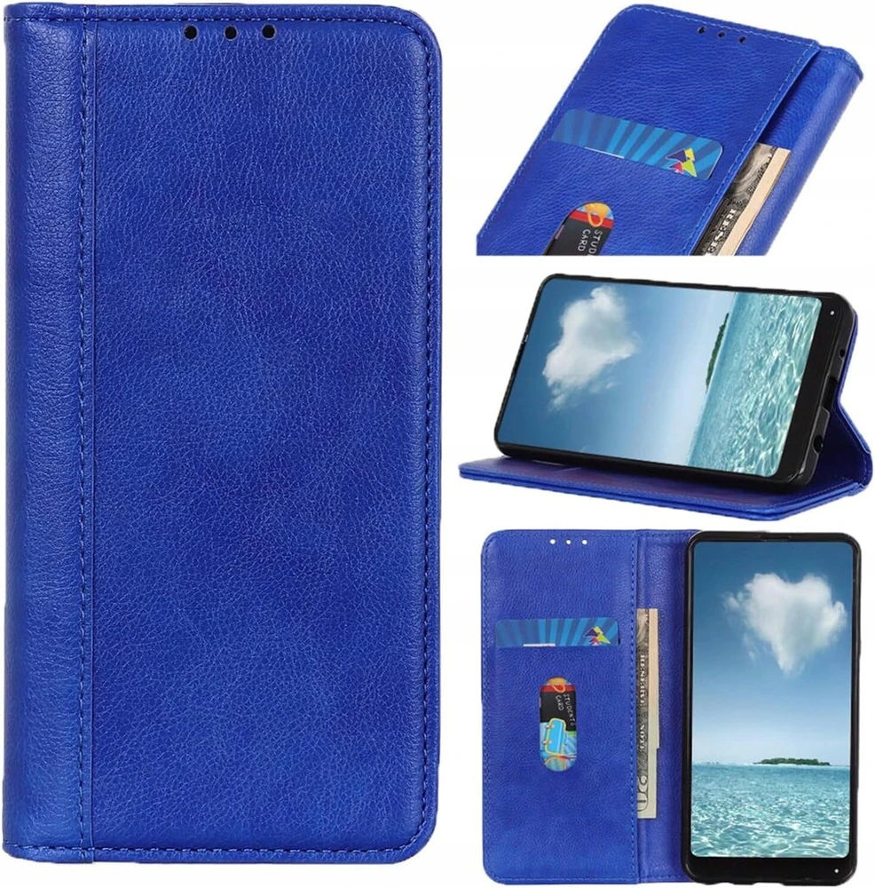 Dėklas Oneplus 13r, odinis piniginės tipo dėklas su kortelių skyriumi, 3480
