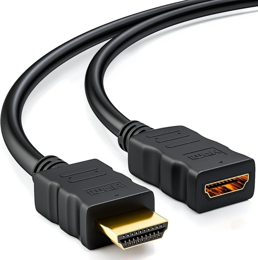 Deleycon hdmi prailginimo kabelis 1.4a high speed with ethernet - 3d ready - audio feedback channel [0.5 m - 5 m] 5 metrai