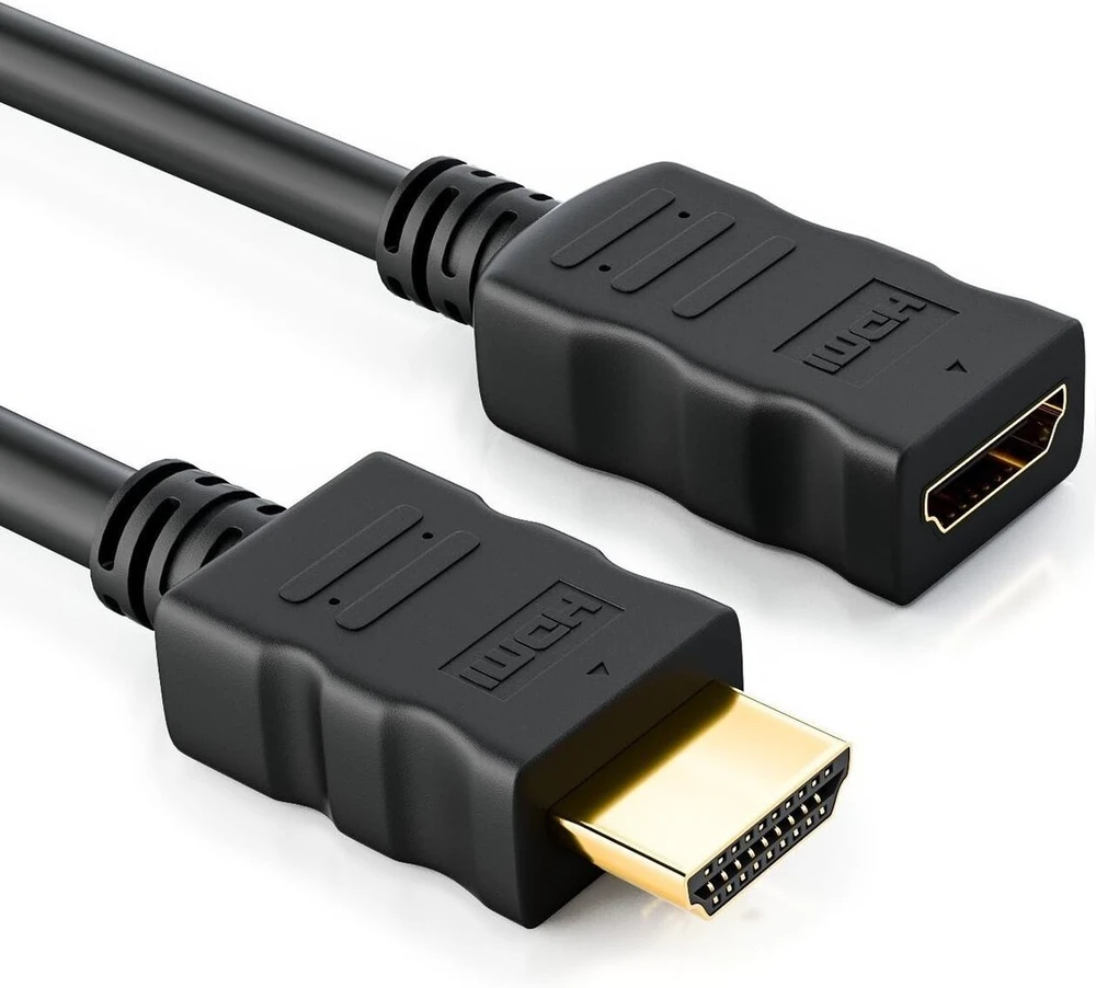 Deleycon hdmi prailginimo kabelis 1.4a high speed with ethernet - 3d ready - audio feedback channel [0.5 m - 5 m] 5 metrai