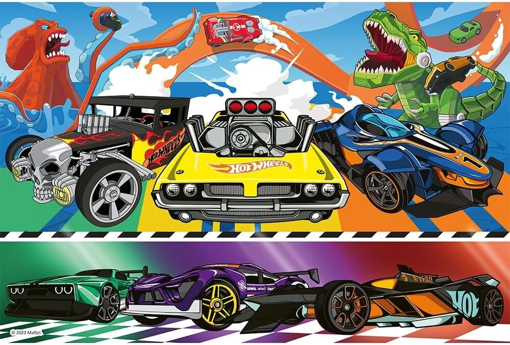 Dėlionė 100 - Hot Wheel