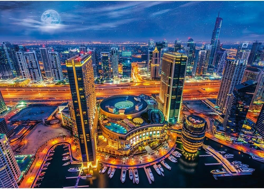 Dėlionė 2000 detalių - Dubajaus šviesos