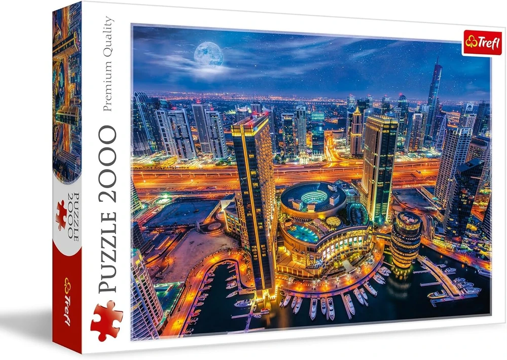 Dėlionė 2000 detalių - Dubajaus šviesos