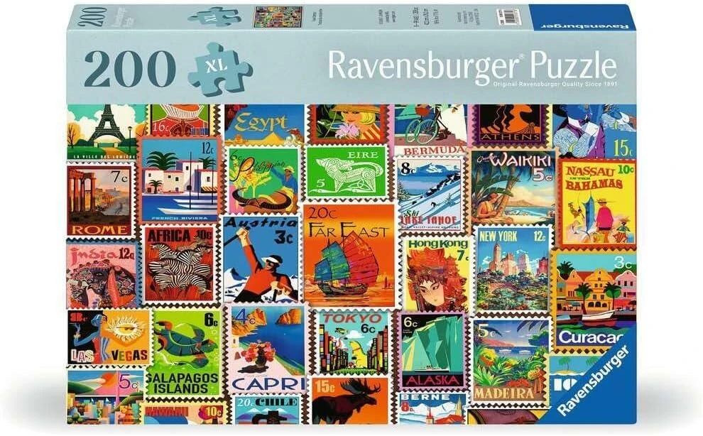 Dėlionė suaugusiems 200 dalių - Stamps