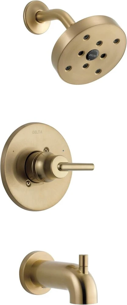 Delta Faucet T14459-cz Triassic, 14 serijos Mc vonios/dušo apdaila, Champagne Bronze