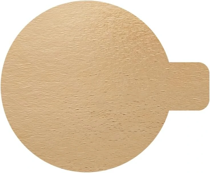Demmler mini tortinės lėkštės, 250 vnt., skersmuo 7 cm su atvartu, spalva: auksinė, torto padėklas, tortų padėklai pagaminti iš kartono, elegantiškas desertų pagrindas tortams ir pyragams, pagaminta Vokietijoje