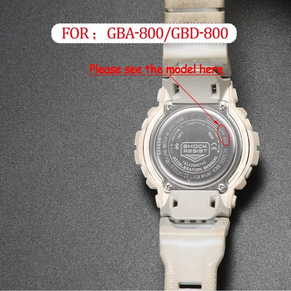 Dervos laikrodžio apyrankė Casio Gba-800 Gbd800 vyrams