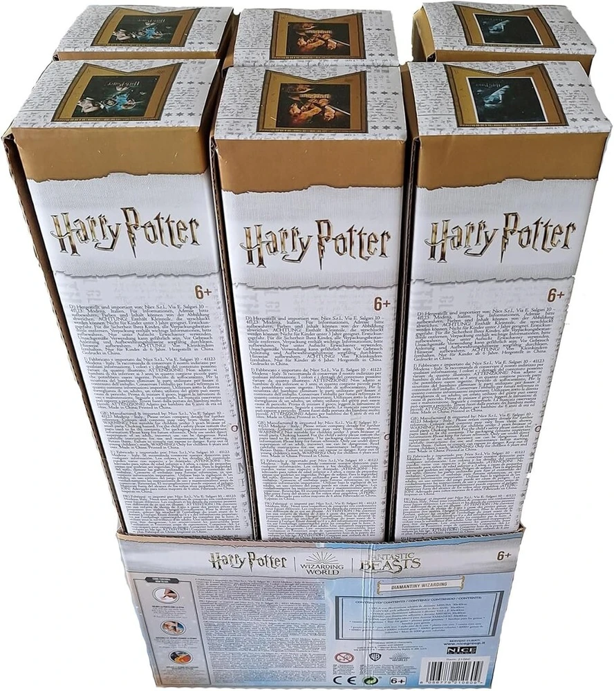Diamantiny harry potter - wizarding art medium - mozaikos rinkinys, crystal art, diamond painting, 1 drobė, 30 x 40 cm, asorti atsitiktine tvarka