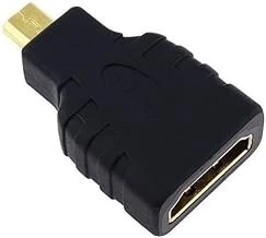 Didelės spartos micro hdmi (d tipo) į hdmi (a tipo) adapteris, skirtas prijungti sony slt-a58k kamerą prie televizoriaus, hdtv, lcd, plazmos, monitoriaus su hdmi prievadu - premium auksinis quality adapteris - audio & video - palaiko