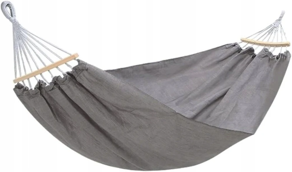 Didelis dvivietis hamakas Xxl 290x150 cm su mediniu skersiniu
