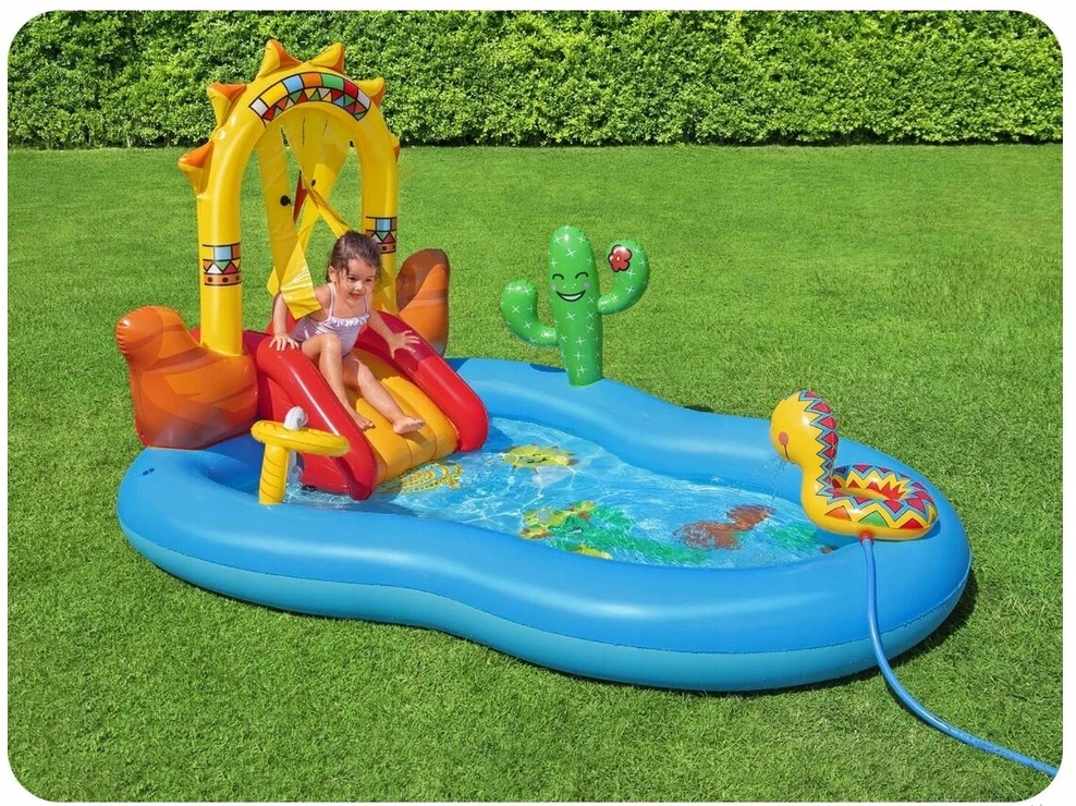 DIDELIS SODO BASEINAS VAIKAMS VANDENS PARKAS ŽAISLAI