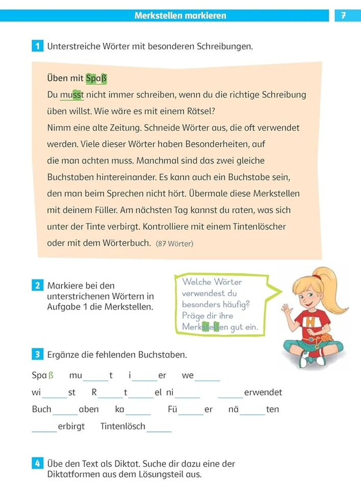Die Deutsch-helden. Diktantai 3–4 klasei
