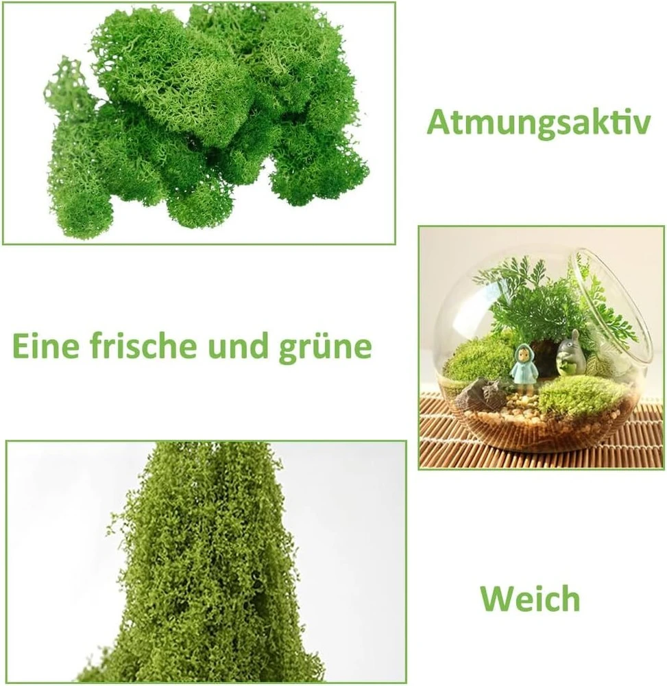 Dirbtinės samanos dekoravimui, 150 g dirbtinių samanų, dirbtinių samanų dekoratyvinis menas, dekoratyvinės samanos velykoms, samanų dekoracija, dirbtinių samanų dekoracija, samanos rankdarbiams, dirbtinės samanos