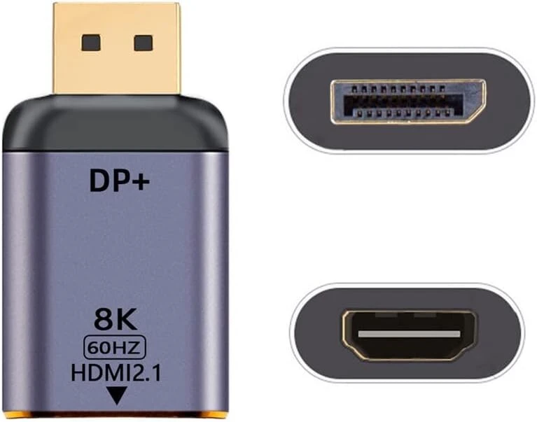 Displayport į Hdmi 8k 60hz Adapteris