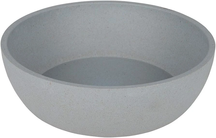 District 70, bambukinis šuns dubenėlis, ledinė mėlyna, vidutinis: 17,5 x 17,5 x 5,8 cm (1000 ml)