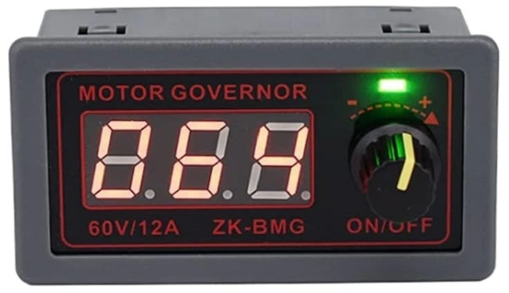 Dollatek Pwm Dc variklio greičio reguliatorius 9-60v/12a/500w variklio ventiliatoriaus reguliatorius su kodavimo įrenginiu, pritemdymo greičio valdymas