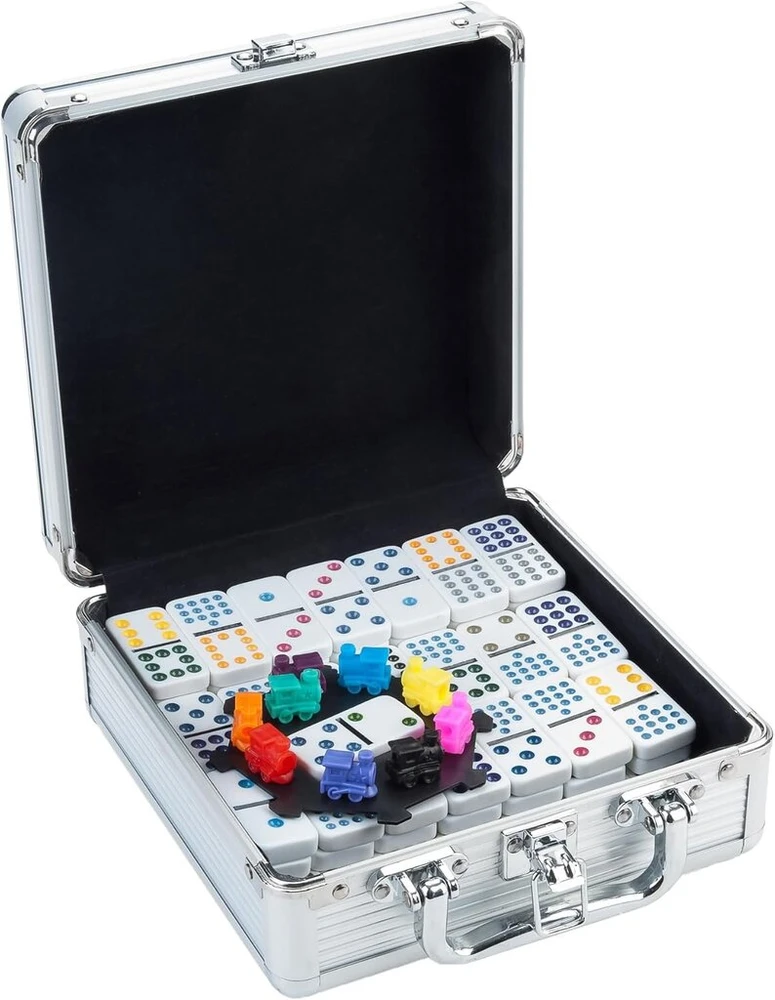Domino mexican train double 12