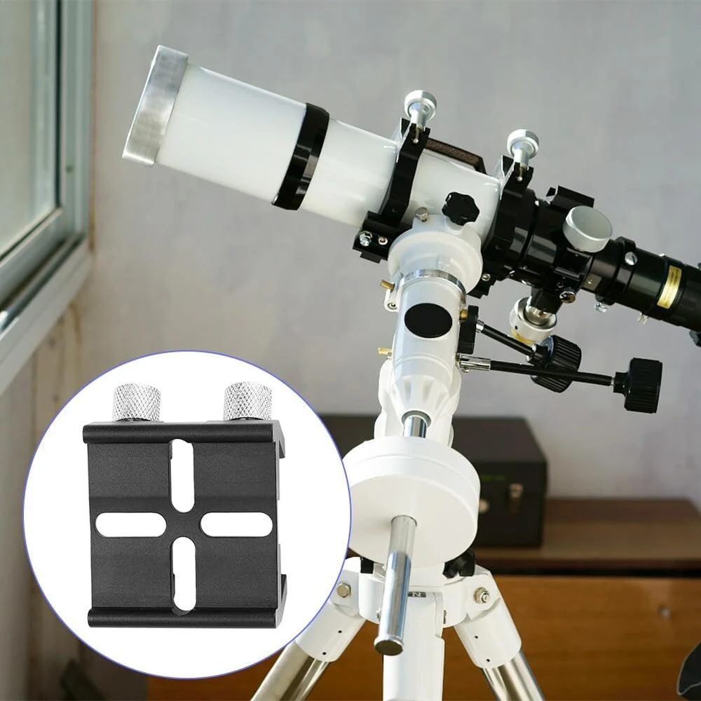 Žiūronai Dovetail pagrindas, aliuminio lydinio ieškiklio tvirtinimo laikiklis astronominiam teleskopui dovetail pagrindo lizdo plokštelės griovelio varžtų priedai ieškiklio tvirtinimo dovetail lizdo plokštei