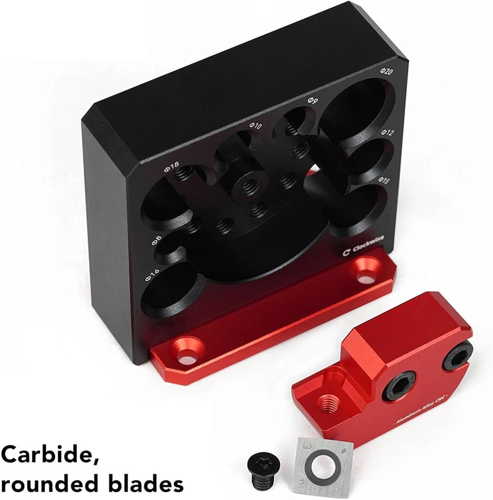 Dowel maker device dowel plate maker, dowel cutter milling dowels, round rod, dowel plate for all soft and hardwoods, 8 holes 8-20mm, default