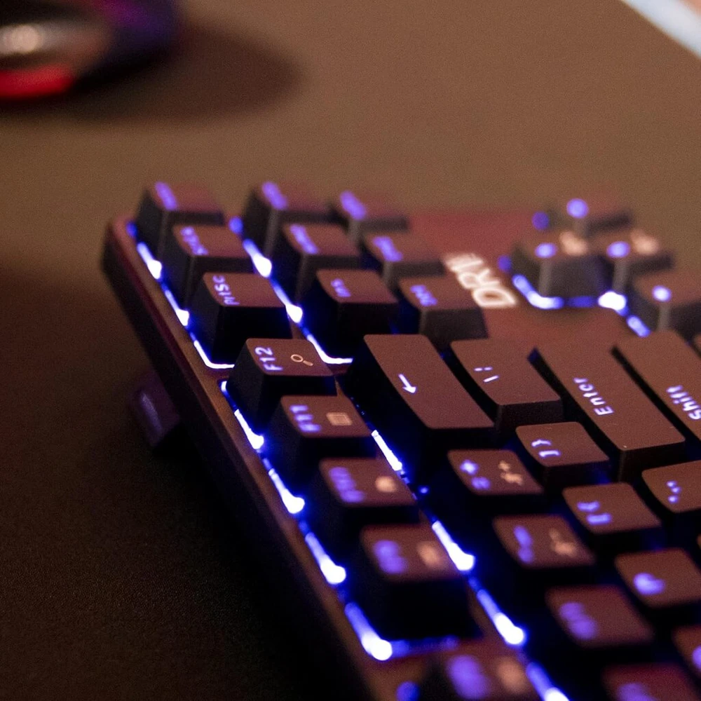 Dr1tech Raven+ Tkl žaidimų klaviatūra su Rgb apšvietimu