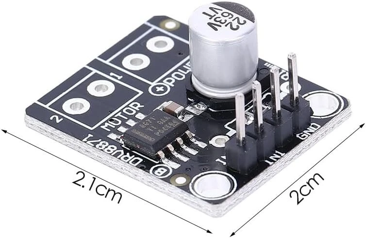 Drv8871 H-tilto variklio modulis, Dc 6.5-45v 3.6a Pwm