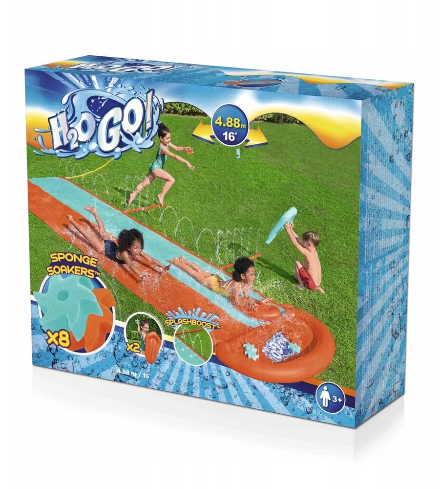 DVIGUBA VANDENS ČIUOŽYKLA 488 cm 2 asm. - BESTWAY 52484
