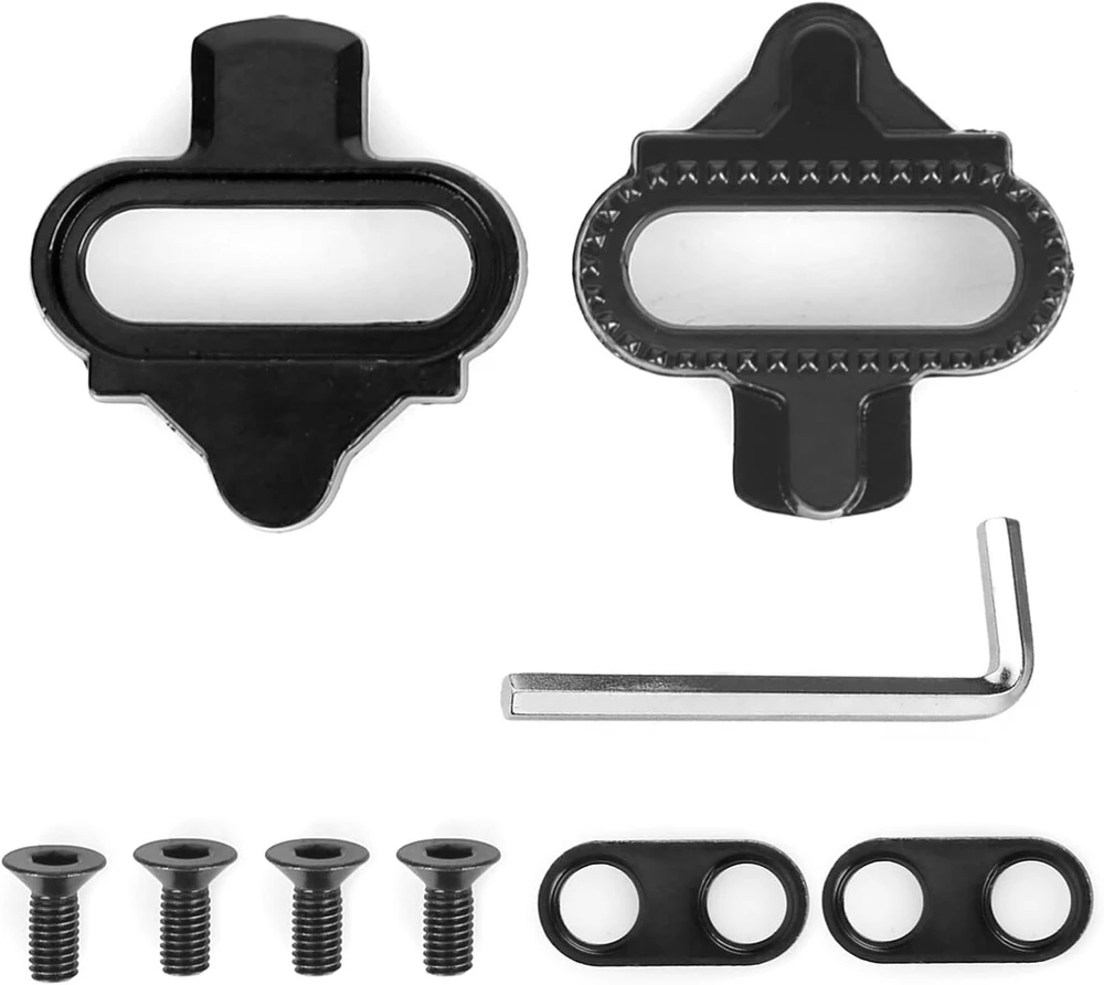 Dviračio batų plokštelių rinkinys, suderinamas su Shimano, skirtas vyrams ir moterims, dviračio trinkelių rinkinys, skirtas Shimano Spd plokštelių rinkiniui Sm-sh51, dviračio trinkelių rinkinys kalnų dviračiams ir treniruoklių dviračiams