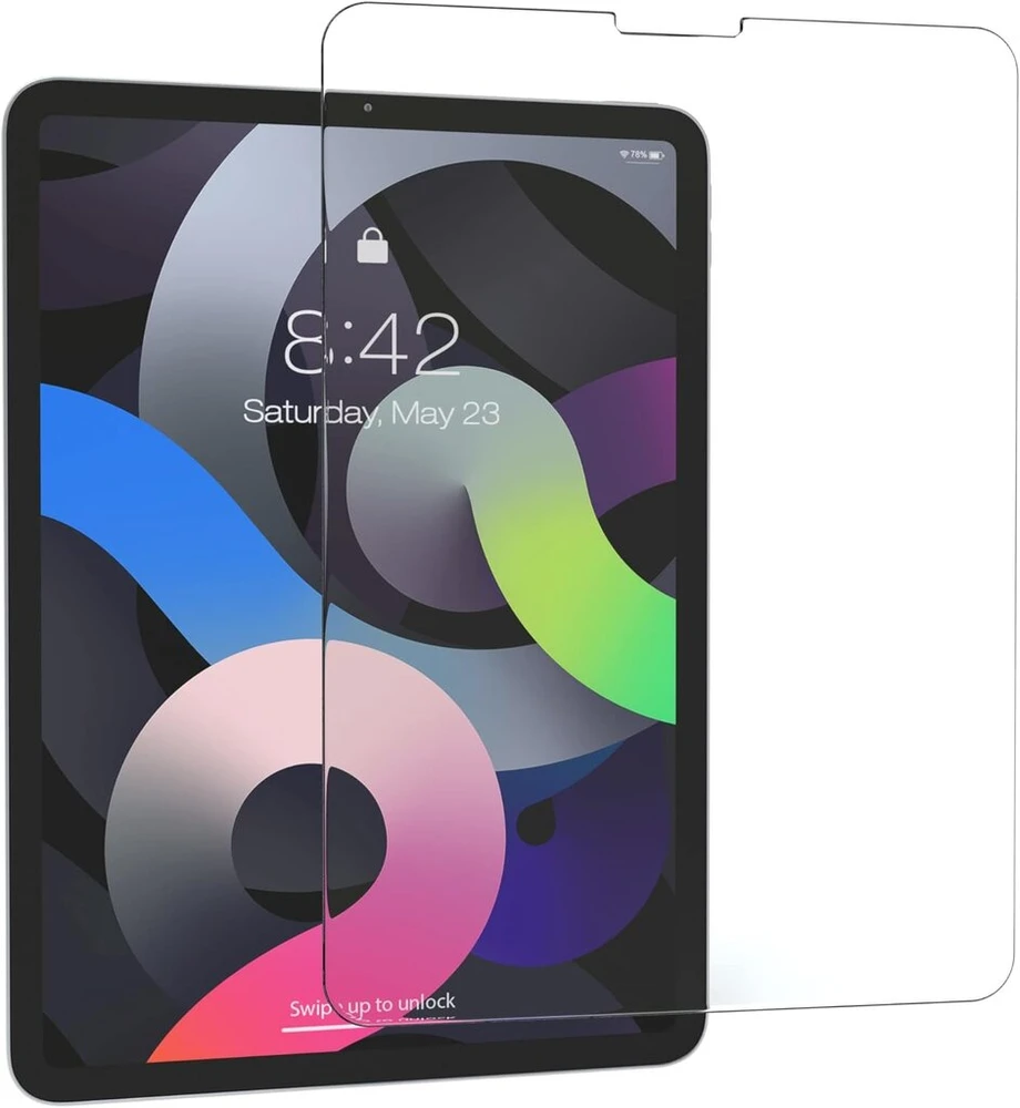 Eazy Case ekrano apsauga, suderinama su Ipad Air 4 / Air 5 2020/2022, stiklinė ekrano apsauga 10.9 colių, 9h kietumo