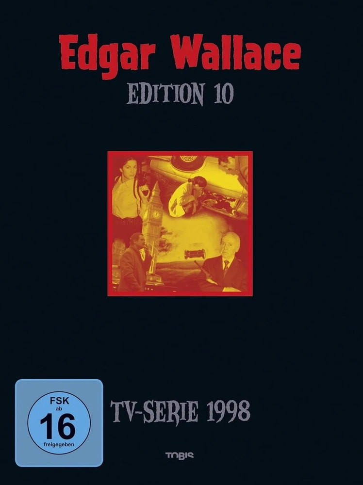 Vinilinė plokštelė Edgar Wallace Edition 10/tv serialas [4 Dvd]