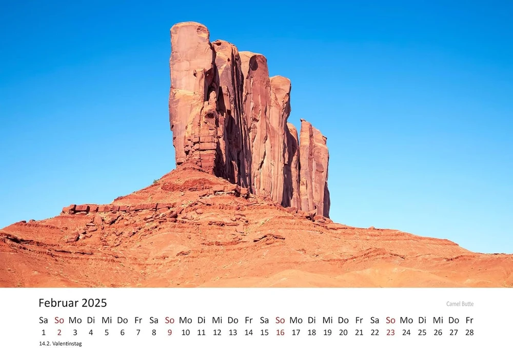 Edition Seidel Premium kalendorius Monument Valley 2025 Formatas Din A3 Sieninis kalendorius Gamta Kalendorius Jav Arizona Utah Raudonųjų stalų kalnai Melanie Viola