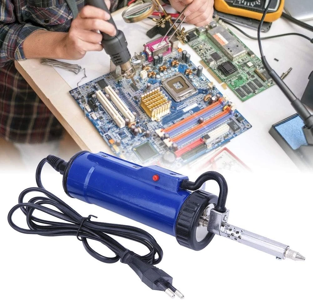 Elektrinis lituoklis 30 W, pilnai automatinis išlitavimo siurblys, litavimo pašalinimo įrankis Eu kištukas 250 V 50 Hz