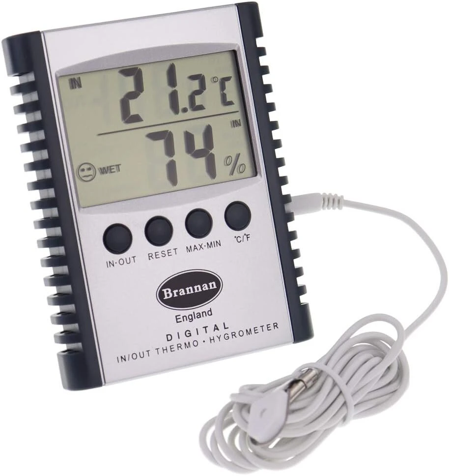 Elektroninė meteorologinė stotis termometras/drėgmės matuoklis