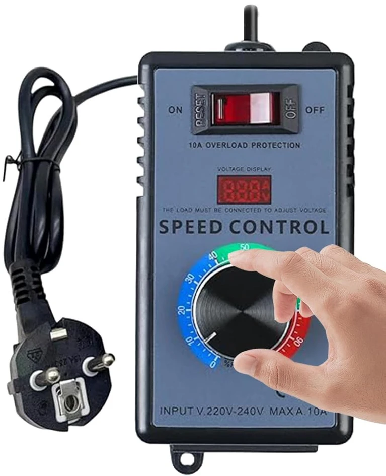 Elektroninis greičio reguliatorius Ac 220 V: 4000 W variklio greičio reguliatorius įtampos reguliatorius reguliuojamas kampiniam šlifuokliui pūstuvui rankiniam grąžtui diskiniai pjūklai ventiliatorius