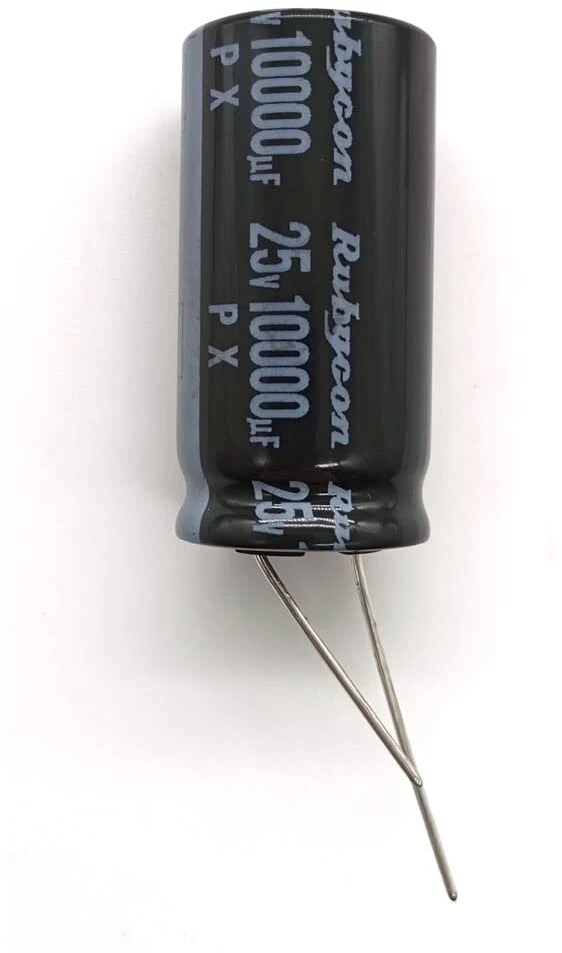 Elko kondensatorius Px 10000uf 25v 105°c žemos varžos radialinis kondensatorius, 18 x 35.5 mm