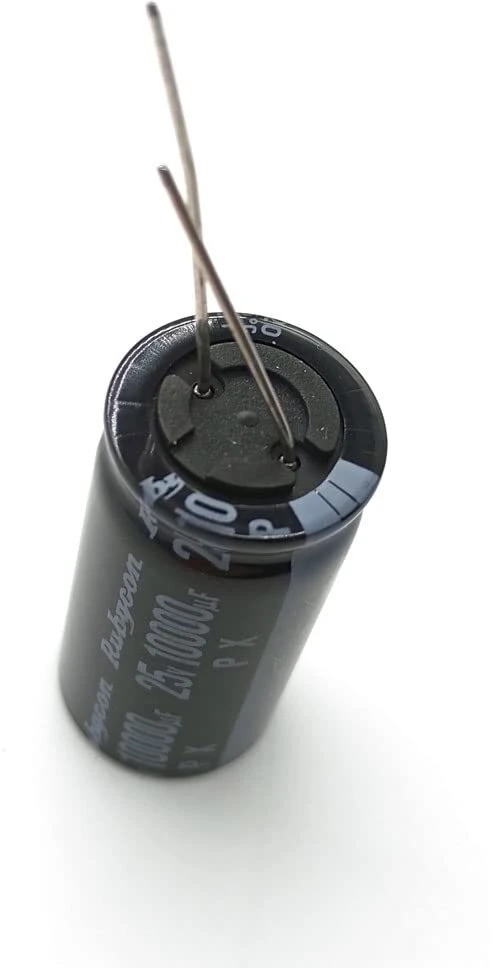 Elko kondensatorius Px 10000uf 25v 105°c žemos varžos radialinis kondensatorius, 18 x 35.5 mm