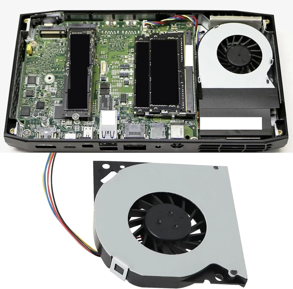 Emsea 1pc 4-pin cpu aušintuvas, suderinamas su intel nuc7 nuc7i5bnh nuc7i5bnk nuc7i7bnh serija