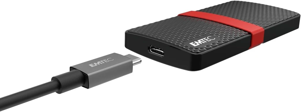 Kietasis diskas Emtec Ssd 3.1 Gen1 x200 128gb Portable
