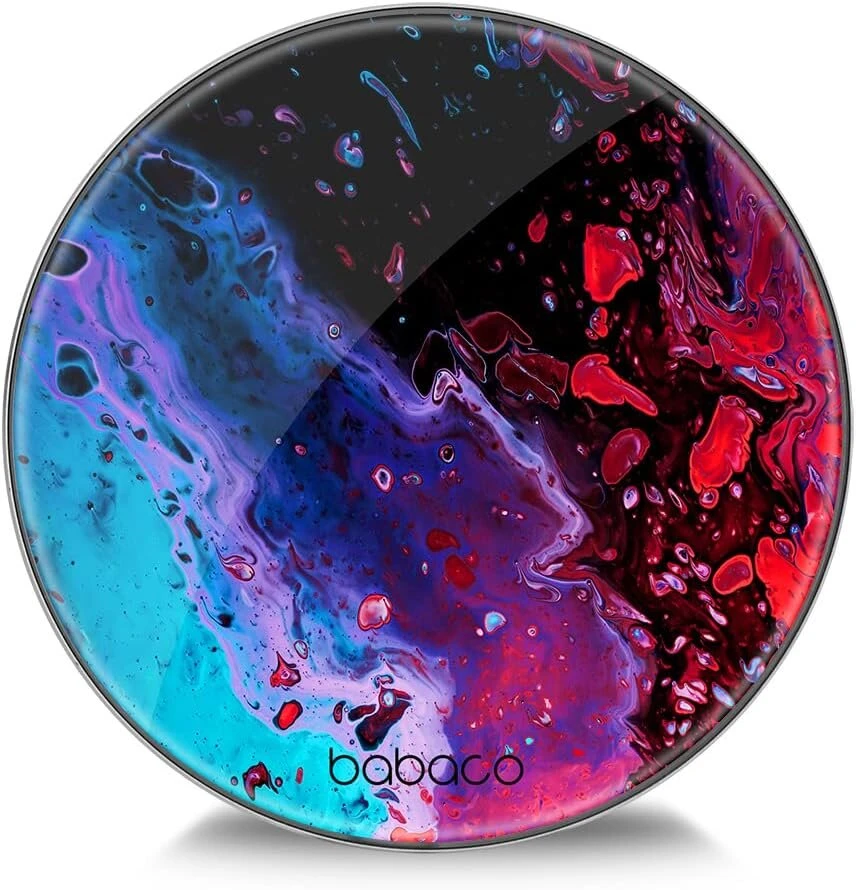 Ert group originalus ir oficialiai licencijuotas babaco indukcinis įkroviklis, pattern abstract 016 belaidžio įkrovimo stotelė 1 metras 10w micro usb kabelis