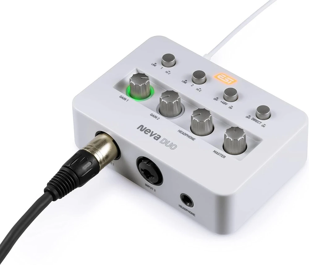Stiprintuvas Esi Neva Duo Usb garso sąsaja 24-bit / 192 Khz