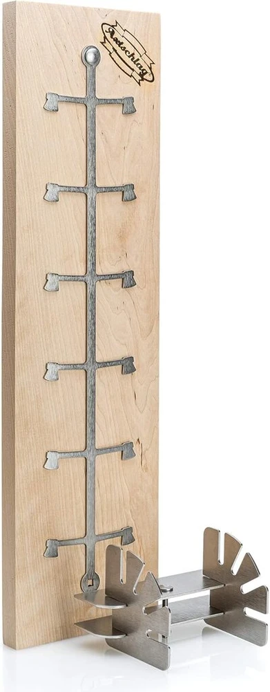 Essential Line Flame lašišos lenta, beržo mediena, ypač tvirta, 4 krypčių ir bbq prieskonių mišinys lašišai, unikalaus mėsos, žuvies ir daržovių skonio, 250 g sausas marinatas, uždaromas