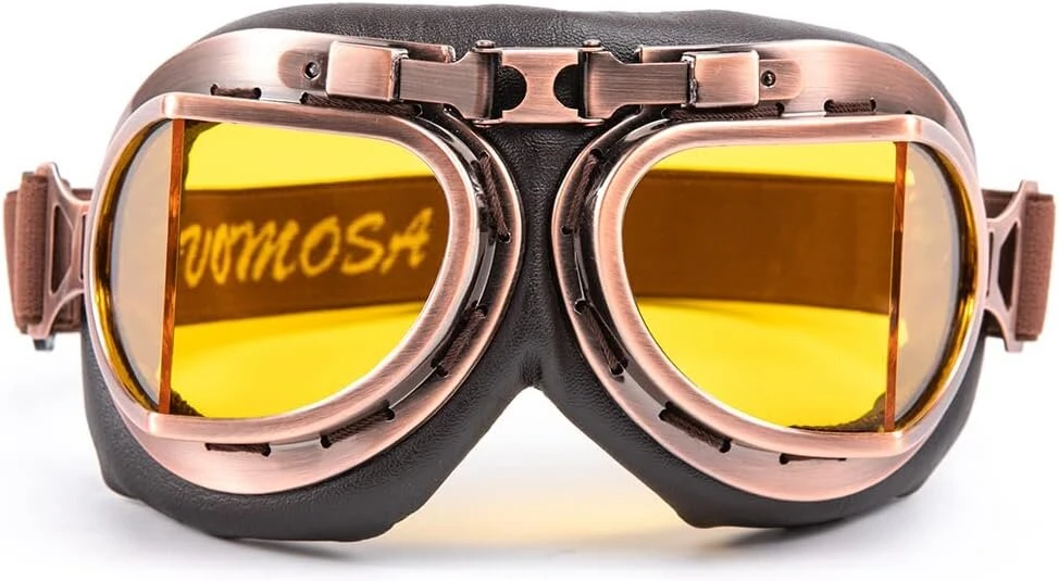 Evomosa motociklinės akiniai vintage cruiser paspirtuko akiniai lauko smėlio akiniai dviračių lenktynininko cruiser touring akiniai