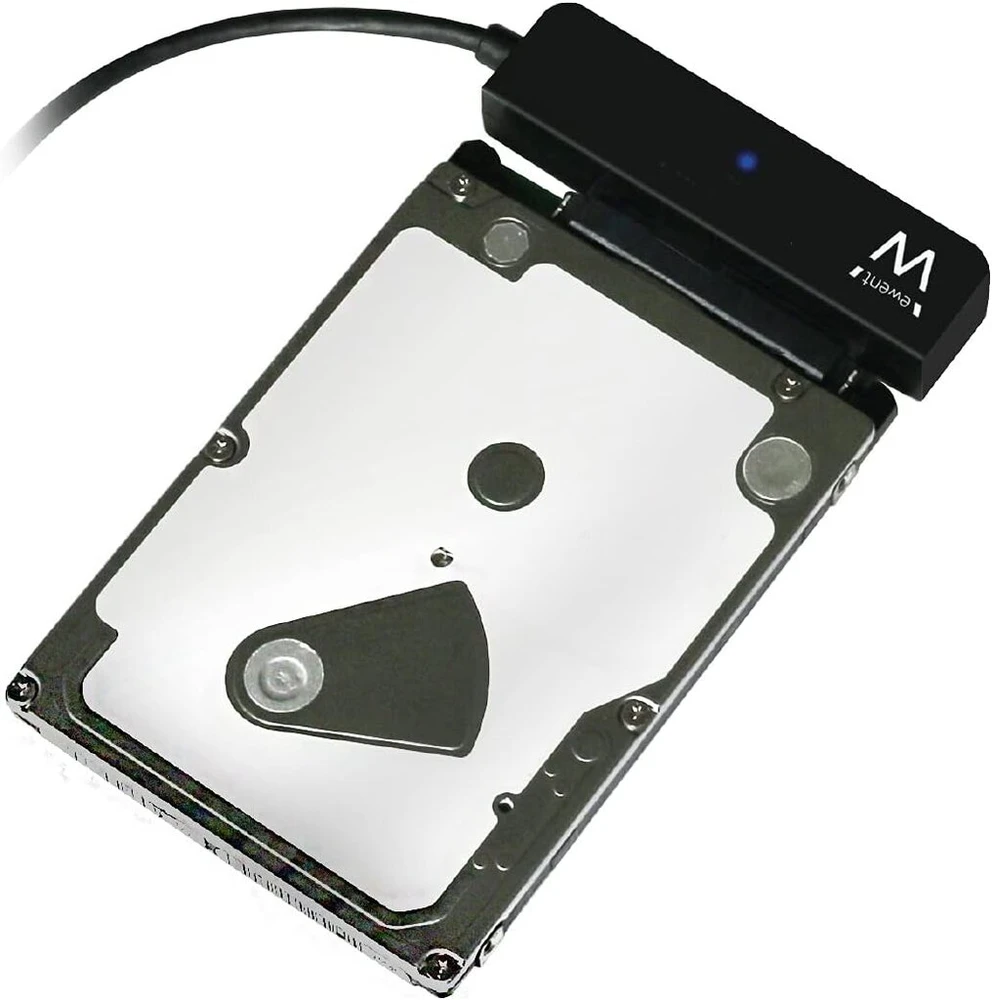Ewent adapterio keitiklio kabelis usb 3.0/gen.1 (3.1) į sata i/ii/iii 2.5 colio ssd/hdd - juodas